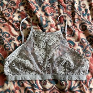 Light blue/ gray Victoria’s Secret bralette size medium